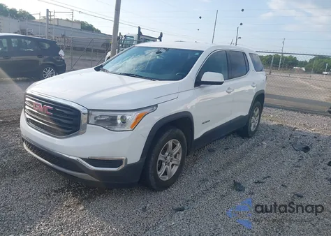 2017 GMC Acadia Sle-1 из США, поврежденный, VIN 1GKKNKLA8HZ215809